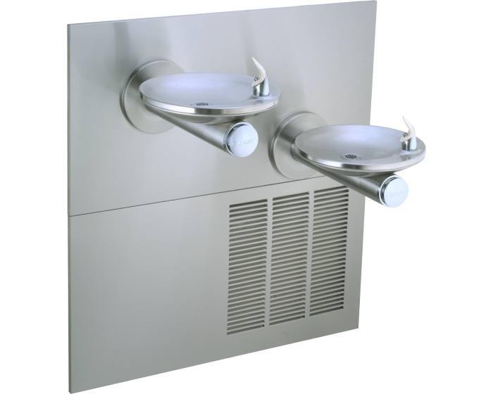 Elkay LRPBM28K | In-wall Bi-Level Swirlflo Drinking Fountain | Filtered, Refrigerated (comes with Mounting Frame) - BottleFillingStations.com