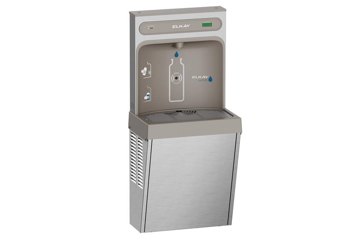 Elkay LZ8WSSSMC | Surface Mount Bottle Filling Station | Filtered, Refrigerated