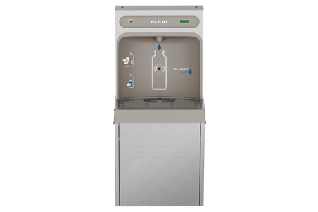 Elkay LZ8WSSSMC | Surface Mount Bottle Filling Station | Filtered, Refrigerated