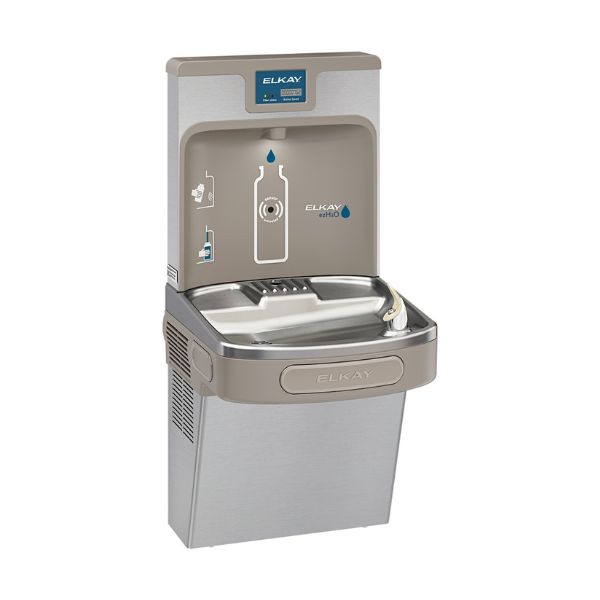 Elkay LZS8WSSK | Wall-Mount Bottle Filler, Filtered, Chilled, ADA