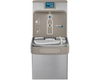 Elkay LZS8WSSP | Wall-mount Enhanced EZH2o Bottle Filling Station | Filtered, Refrigerated, EZ-style fountain, Stainless Steel - BottleFillingStations.com