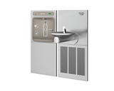 Elkay LZWS-SFGRN8K | In-wall Bottle Filling Station | Filtered, High-efficiency chiller, SwirlFlo fountain (Comes with Mounting Frame) - BottleFillingStations.com