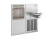 Elkay LZWS-SFGRN8K | In-wall Bottle Filling Station | Filtered, High-efficiency chiller, SwirlFlo fountain (Comes with Mounting Frame) - BottleFillingStations.com
