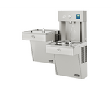 Elkay VRCTLDDWSK | Wall-mount Bi-Level Bottle Filling Station | Filterless, Non-refrigerated, VRC-style Fountains,  Fully Vandal-resistant, Stainless Steel - BottleFillingStations.com