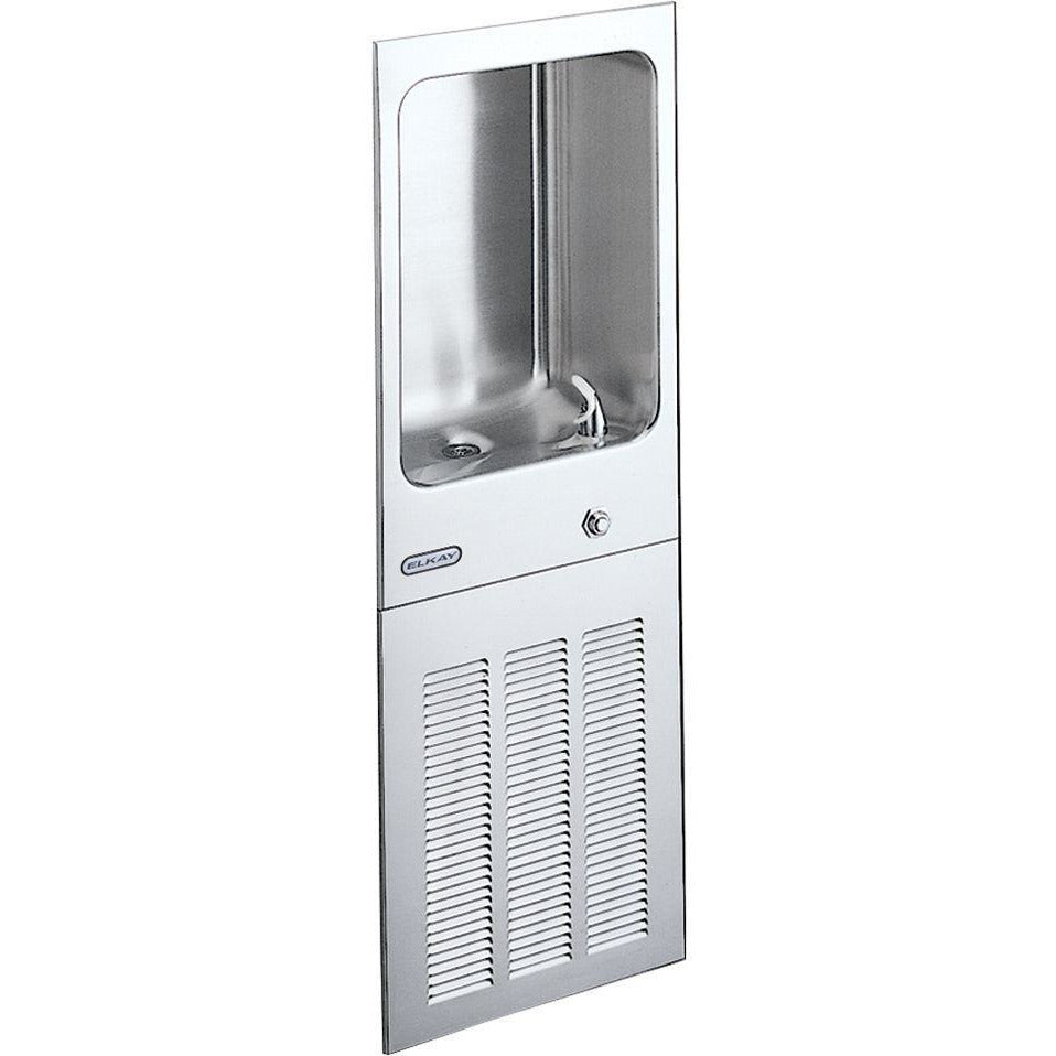 Elkay EFRCM12K | In-wall Fully-recessed Drinking Fountain | Filterless, Refrigerated, Stainless Steel - BottleFillingStations.com