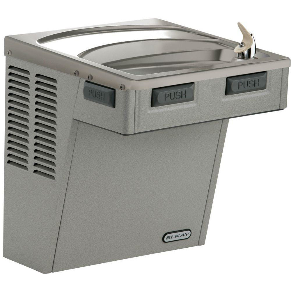 Elkay EMABF8L | Wall-mount Drinking Fountain | Filterless, Refrigerated, EMAB-style, Granite Gray - BottleFillingStations.com