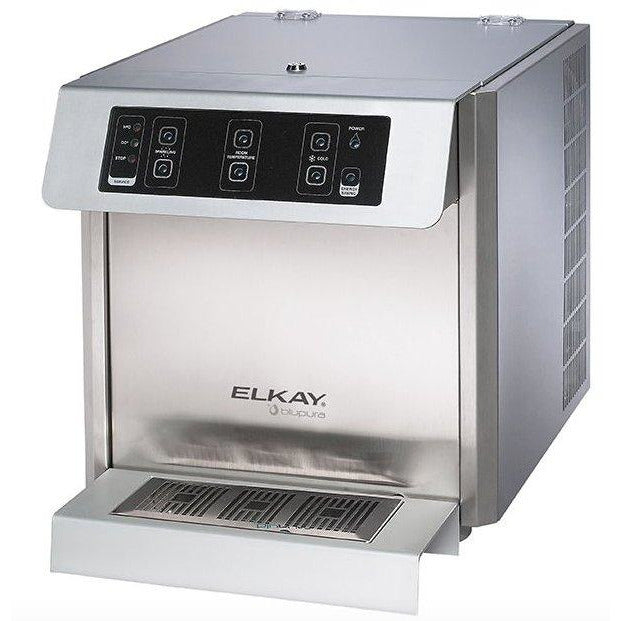 Elkay DSFCF180UVK | Fontemagna Compact Countertop Water Dispenser | Filtered, Refrigerated, Stainless Steel - BottleFillingStations.com