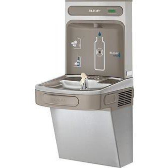 Elkay EZSDWSSK | Wall-mount Bottle Filling Station | Filterless, Non-refrigerated, EZ-style fountain, Stainless Steel - BottleFillingStations.com