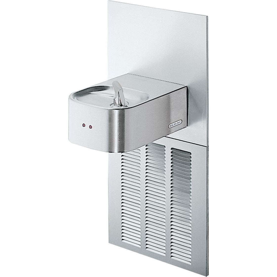 Elkay EROM8K | In-wall Soft-sides Drinking Fountain | Filterless, Refrigerated, Stainless Steel, Hands-free - BottleFillingStations.com