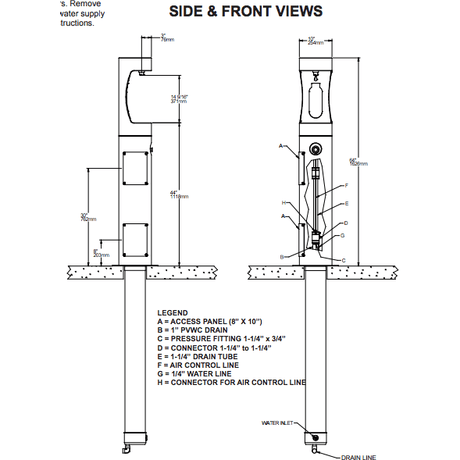 Elkay LK4400BFFRK | Freestanding Bottle Filler | Filterless, Non-refrigerated, Freeze-resistant  - BottleFillingStations.com