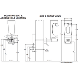 Elkay LK4405BFFRK | Wall-mount Bottle Filler | Filterless, Non-refrigerated, Freeze-resistant - BottleFillingStations.com