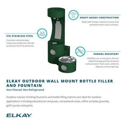 Elkay LK4408BF | Wall-mount Bottle Filling Station | Filterless, Non-refrigerated - BottleFillingStations.com