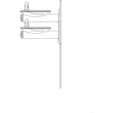 Elkay LRPBGRNM28K | In-wall Bi-Level Swirlflo Drinking Fountain | Filtered, High-efficiency chiller, (comes with Mounting Frame) - BottleFillingStations.com