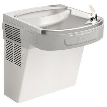 Elkay LZS8SF | Wall-mount EZ-style Drinking Fountain | Filtered, Refrigerated, Stainless Steel, Prepped for Glass Filler - BottleFillingStations.com