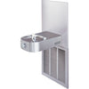 Elkay ECRSPM8K | In-wall Slimline Soft-sides Drinking Fountain | Filterless, Refrigerated (Comes with Mounting Frame) - BottleFillingStations.com