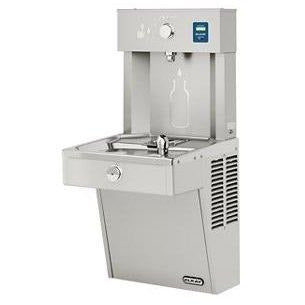Elkay LVRCDWSK | Wall-mount Bottle Filling Station | Filtered, Non-refrigerated, VRC-style fountain, Fully Vandal-resistant - BottleFillingStations.com