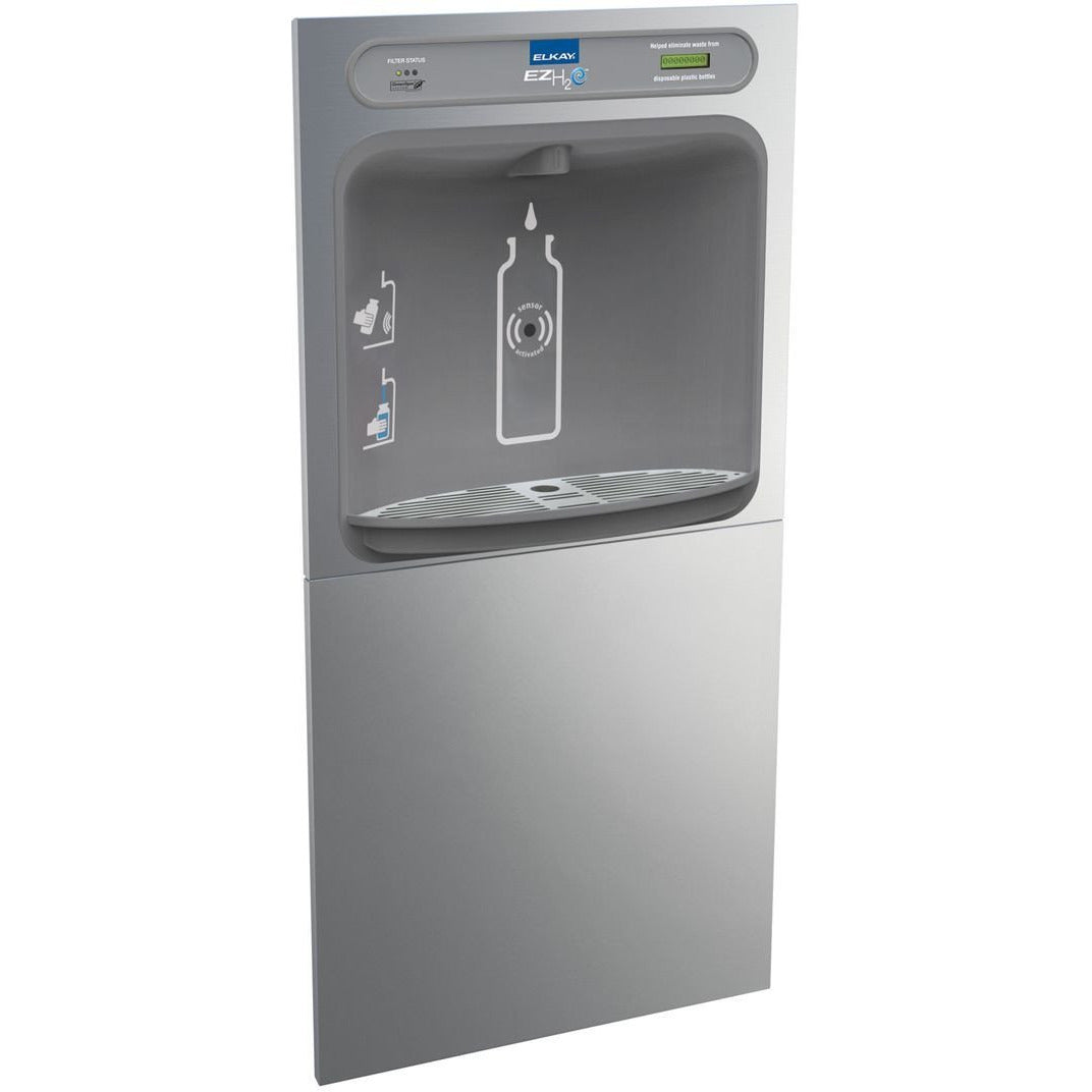 Elkay LZWSDK | In-wall Bottle Filler | Filtered, Non-refrigerated, Hands-free - BottleFillingStations.com