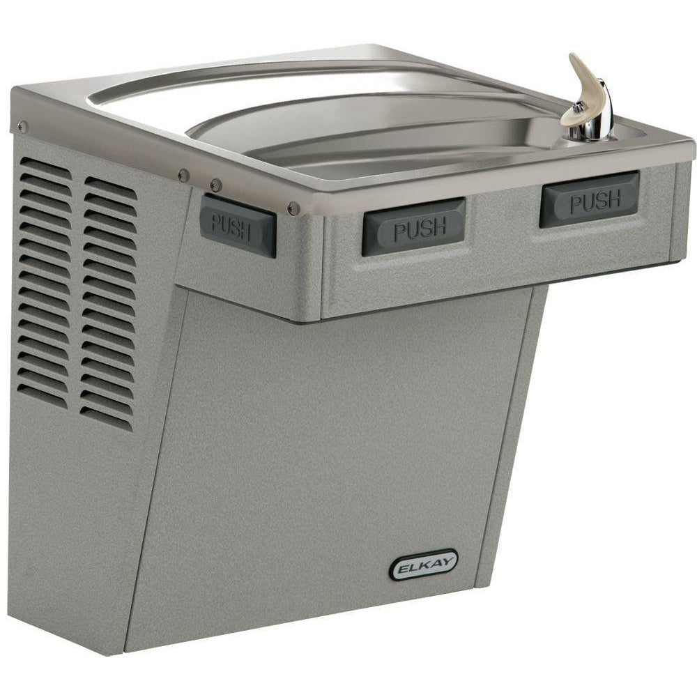 Elkay EMABFDS | Wall-mount EMAB-style Drinking Fountain | Filterless, Non-refrigerated, Stainless Steel - BottleFillingStations.com