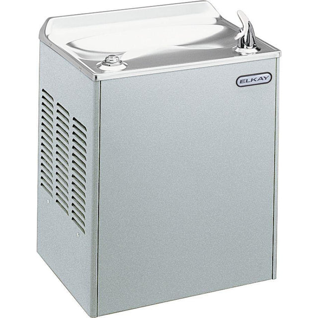 Elkay EWDAS | Wall-mount Drinking Fountain | Filterless, Non-refrigerated, Stainless Steel - BottleFillingStations.com