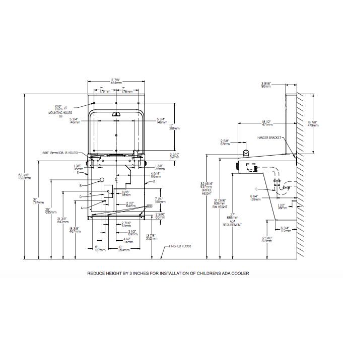 Elkay VRCGRN8WSK | Wall-mount Bottle Filling Station | Filterless, High-efficiency chiller, VRC-style Fountains, Vandal-resistant Fountains - BottleFillingStations.com