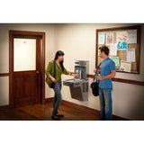 Halsey Taylor HTHB-HAC-RF-NF | Retrofit Bottle Filler Kit | Filterless, Stainless Steel, For use with HAC-style fountains  - BottleFillingStations.com